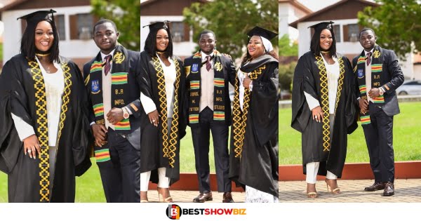 Congratulations!! Jackie Appiah And Her Manager Graduate From Legon (photos)