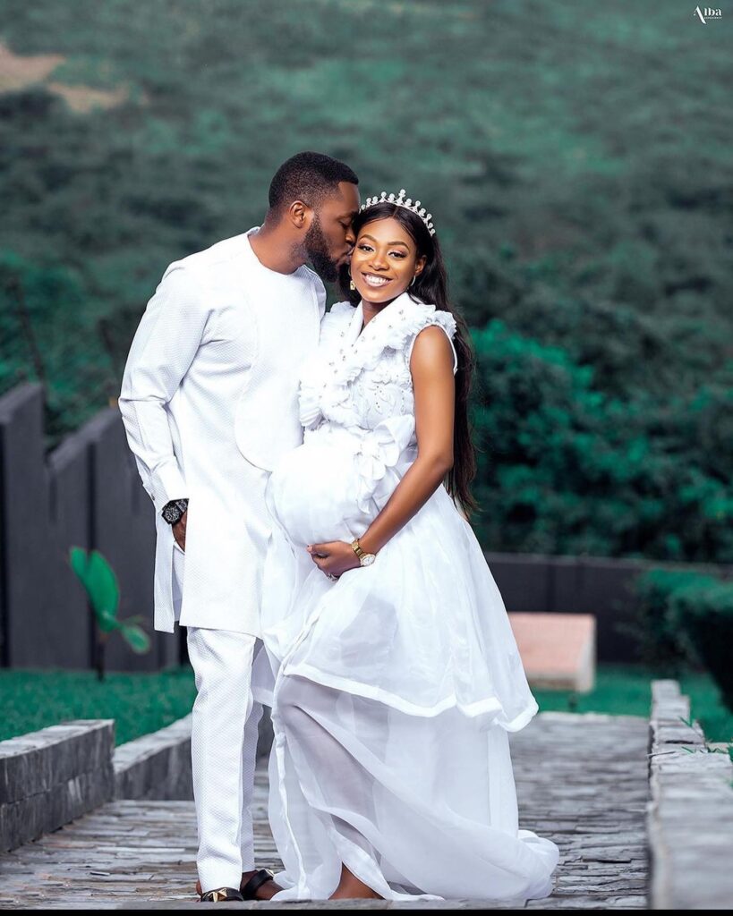 Kennedy Osei and his wife releases stunning photos as they celebrate two years of marriage with their twins