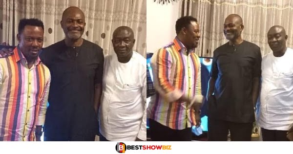 "I was tricked to meet him"- Kennedy Agyapong reacts to photos of himself and Nigel Gaisie