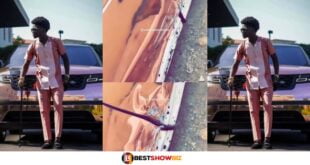 Kuami Eugene In Trouble After Crashing His New Range Rover (Video)