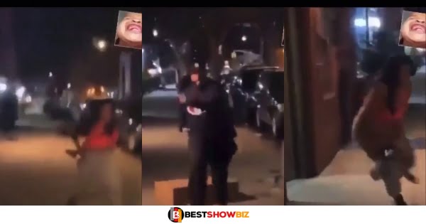 Ἄshἇwo lady spotted running at night after a Man With Big “Koti” Chopped her (video)