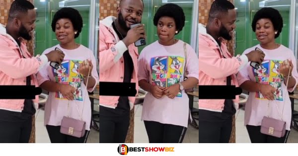 Watch the priceless moment a beautiful lady proposed to her crush and got a yes as an answer (video)