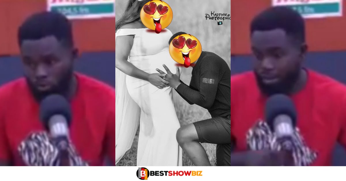 "My pregnant girlfriend spent the night with me on Monday and married another man on Saturday"- Man cries (video)