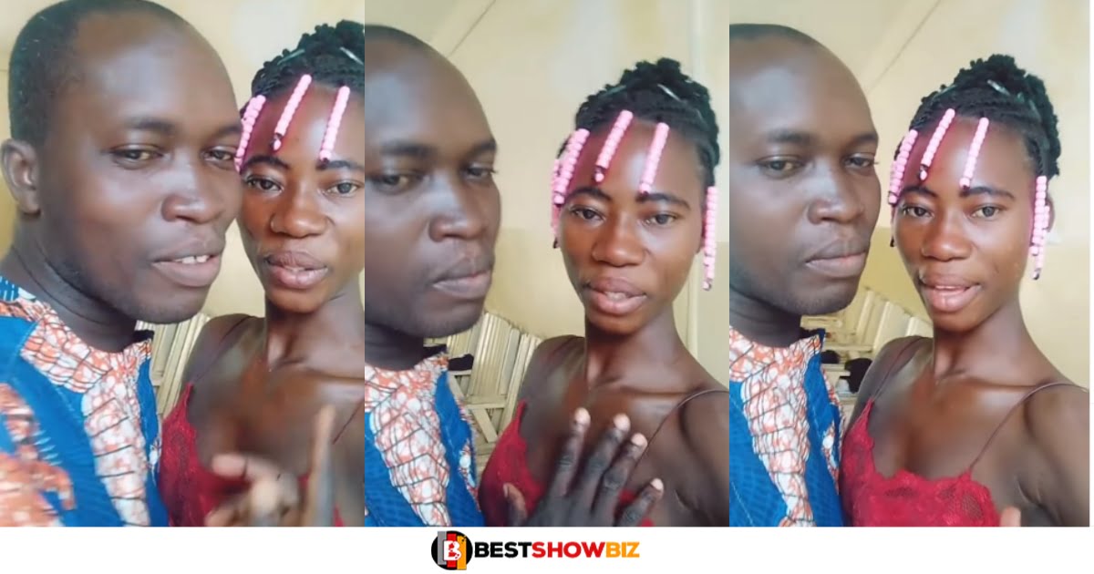 "Love is not about beauty or body shape"- Man says as he flaunts his woman online (video)
