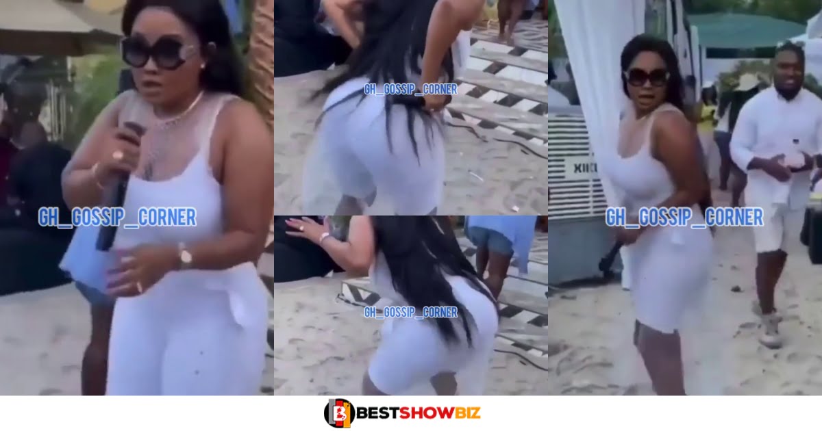 Rare video of actress Nana Ama McBrown tw*rking Surfaces Online (watch video)