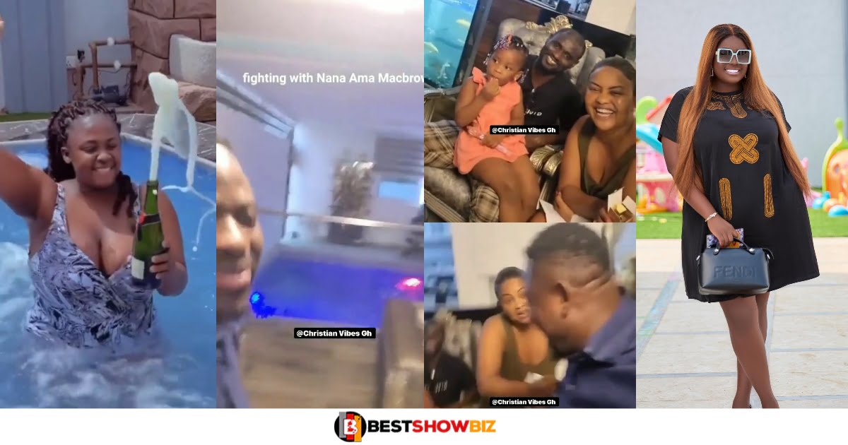 "Empty barrels make the most noise"- Netizens blast Tracey Boakye after Mcbrown's living room video surfaced online