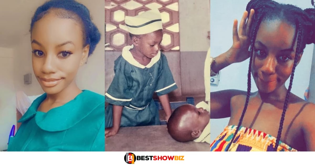 young lady who acted as a nurse when she was a child finally becomes a nurse in real life (photos)