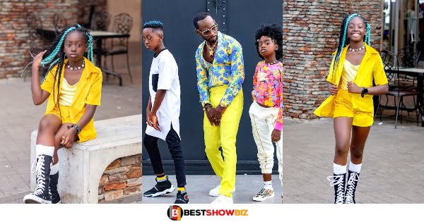 See 15 Photos of Okyeame Kwame’s Daughter Sante that shows she is a fashion lover (photos)