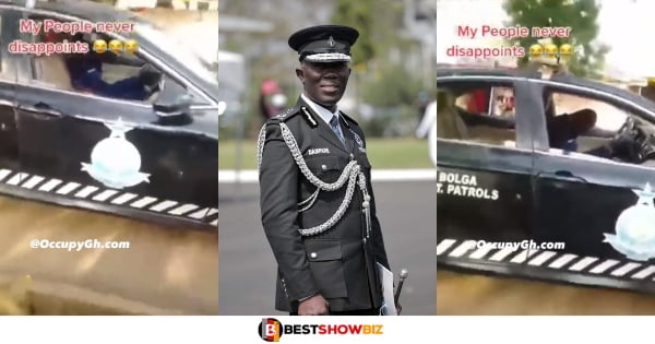 Dampare must see this!! Policeman spotted drunk whiles driving a police vehicle (video)