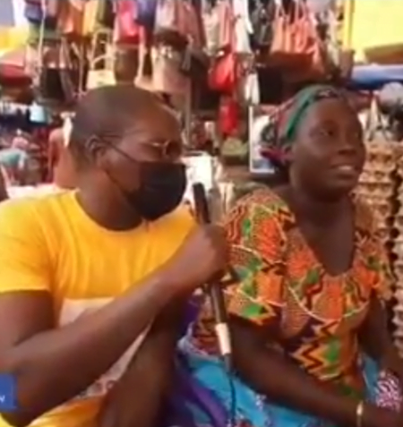 "The day my husband dies will be the happiest day of my life"- Market woman reveals (video)