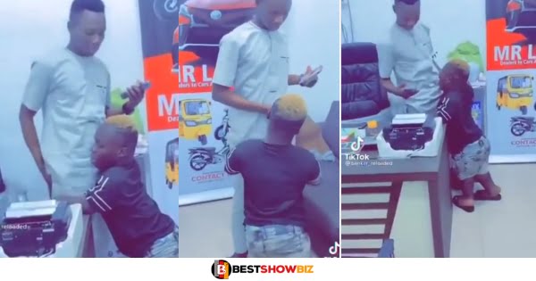 Africa's Richest Man, Shatta Bandle caught on camera begging for 10 cedis (video)