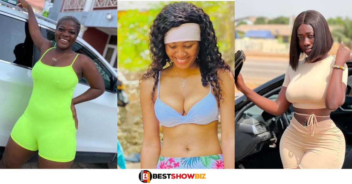 Meet Ghana's Top Three Most S€xy Tiktok Stars Right Now