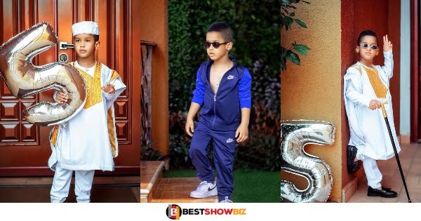 See handsome photos Vivian Jill's son as he celebrates 5 year old birthday