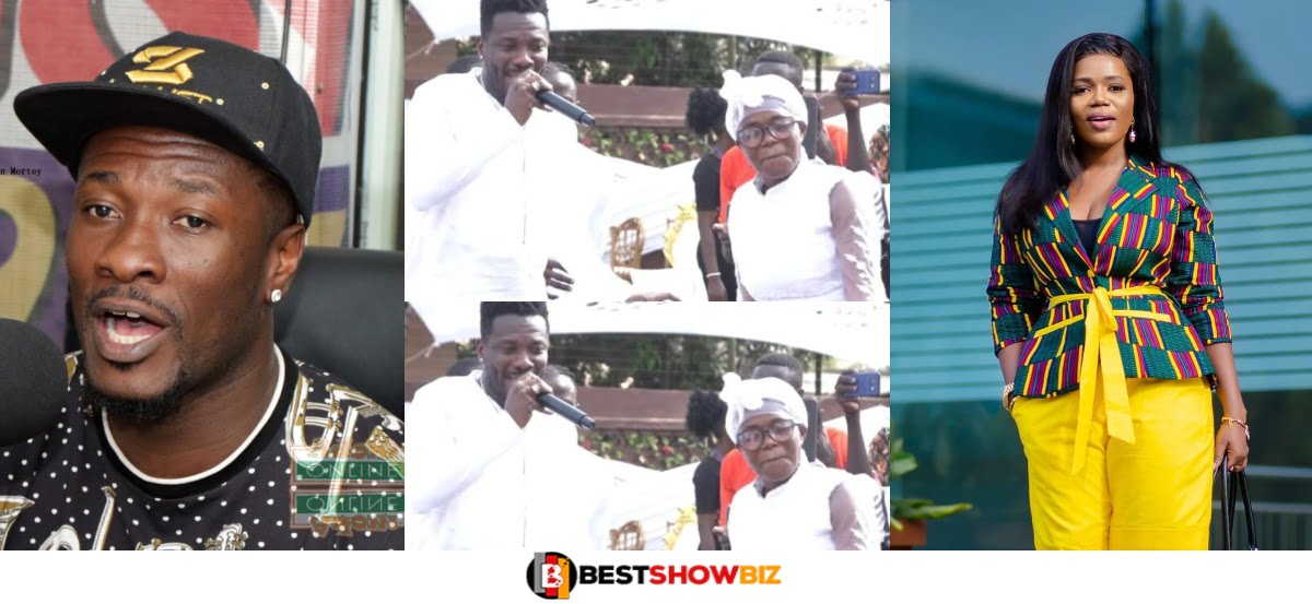 Asamoah Gyan finally reveals the relationship he has with Mzbel in new video
