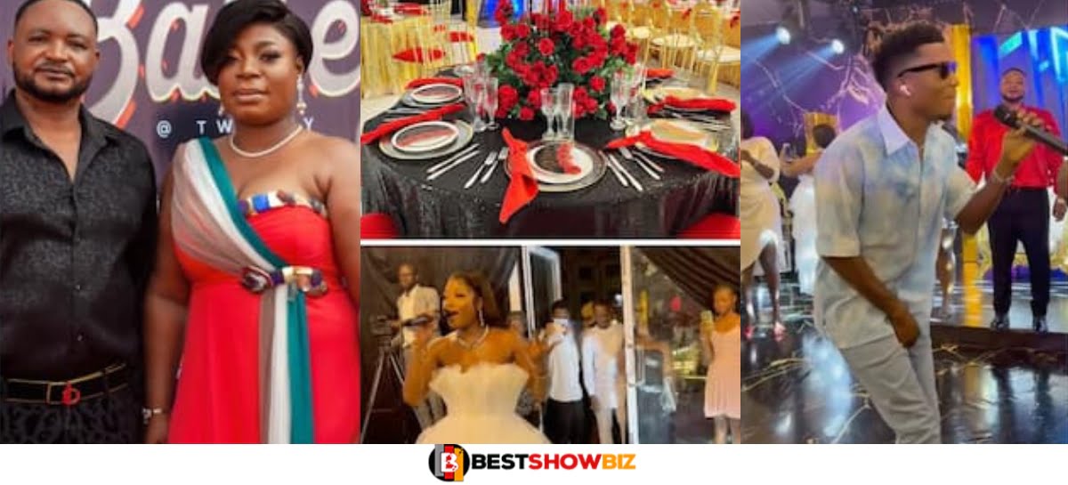 Beautiful Wife OF Taabea CEO Throws A Plush 40th Birthday Party (Videos)