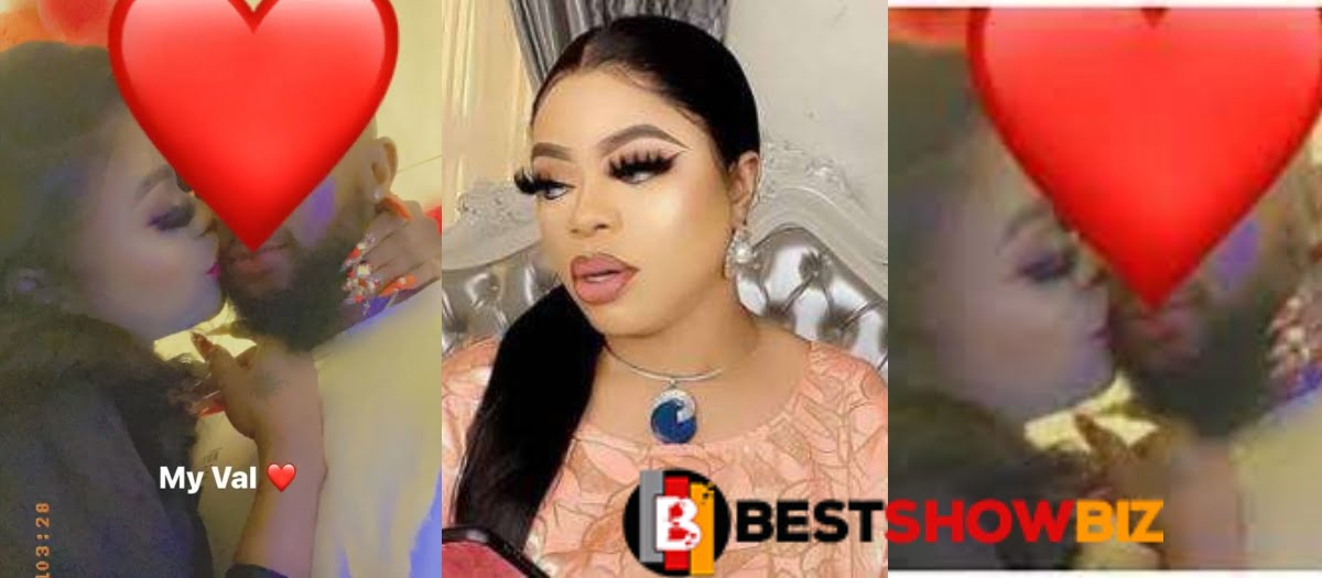 Bobrisky Shows His Boyfriend In New Video But Hides his Face with Emojis - Watch