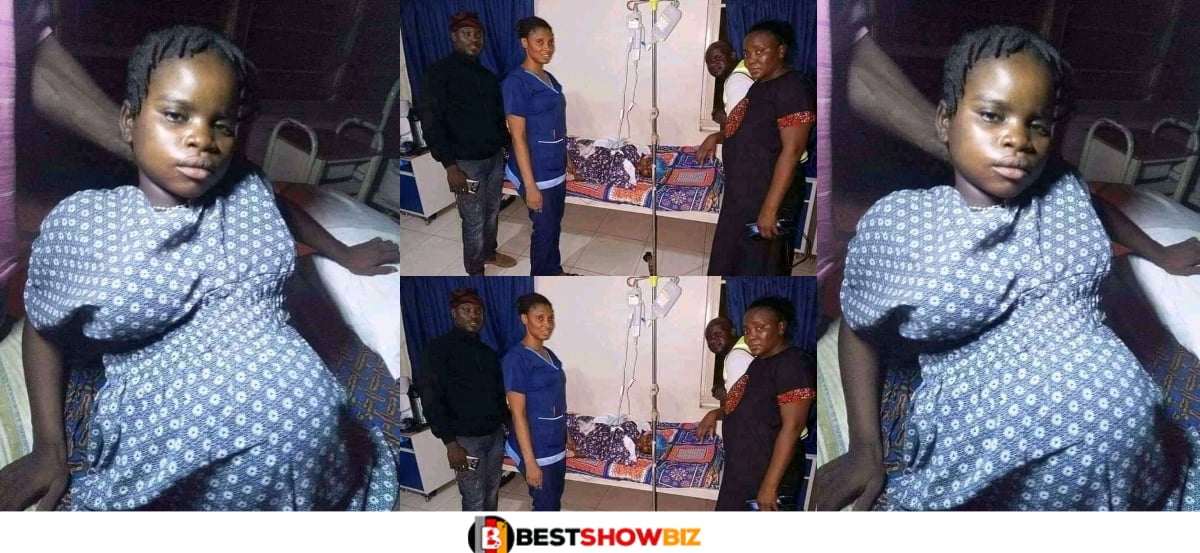 Check Out Photos As Pregnant 10-Year-Old Girl Successfully Delivers A Baby Girl