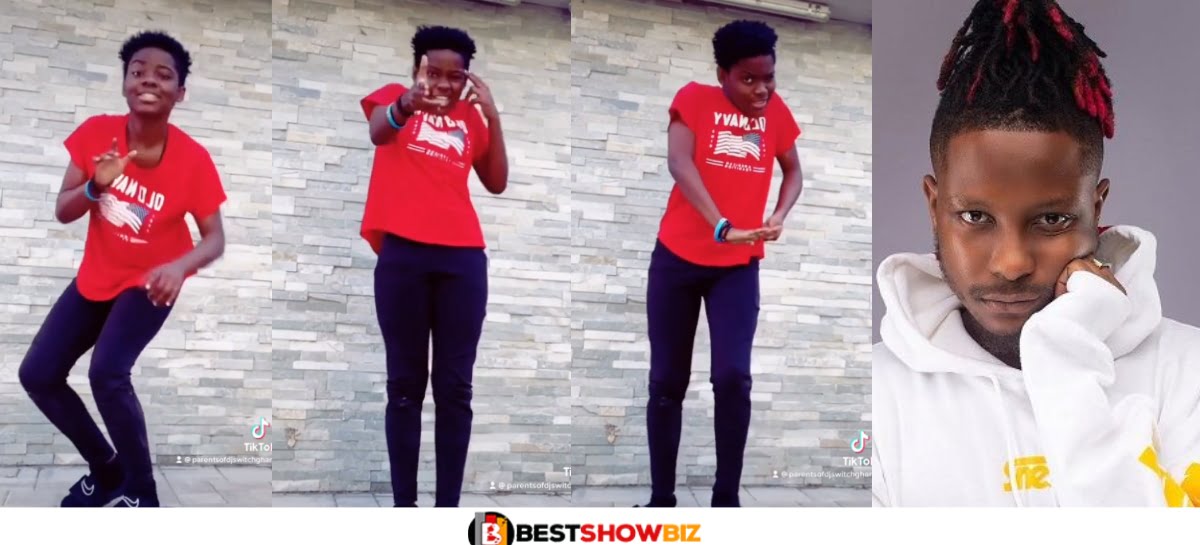 DJ Switch wins Down Flat Challenge with her beautiful dance moves (Video)