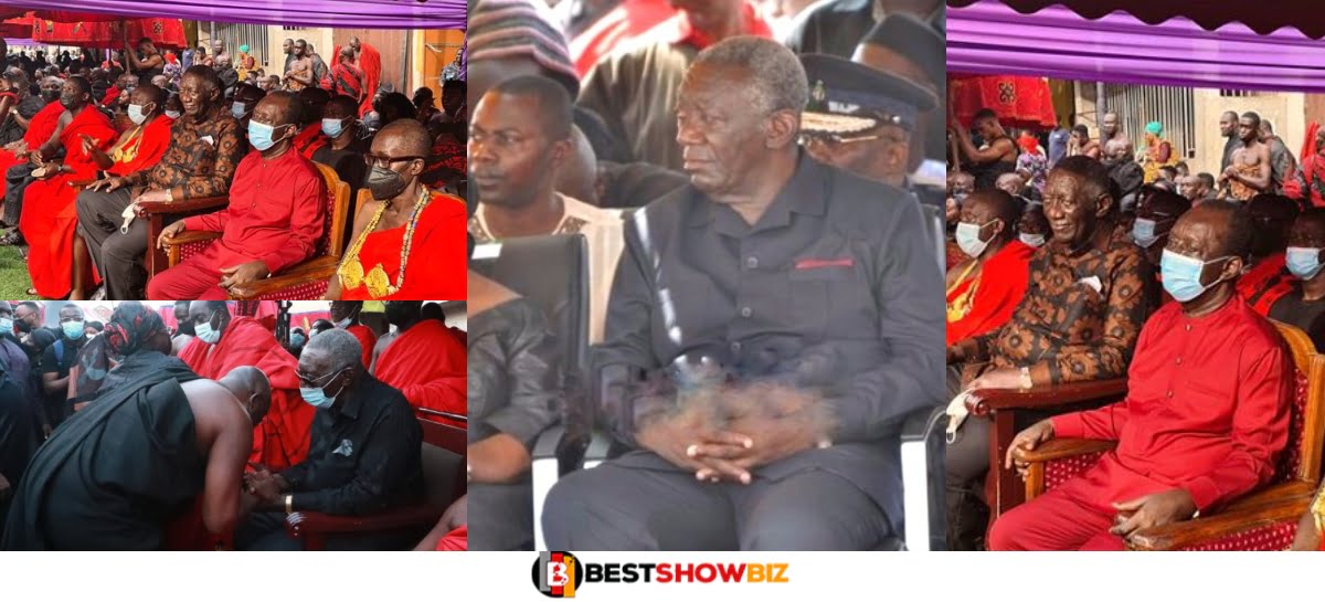 Death News Hit Kufuor As Akuffo Addo And Others Mourn With Him