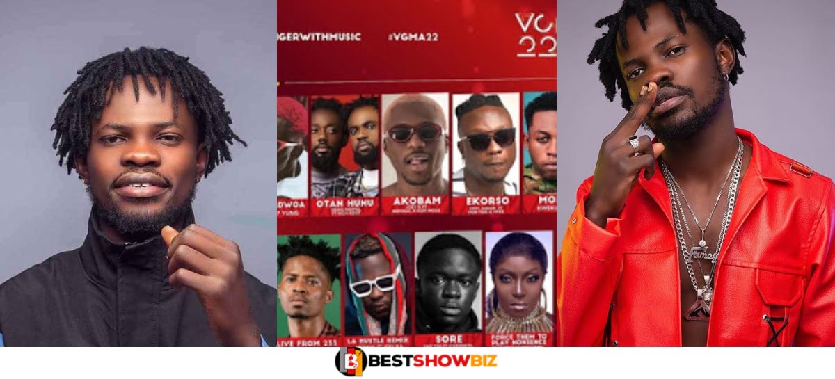 (Video) Fameye Speaks Over Being Snub 2022 VGMA Artiste Of The Year Nomination