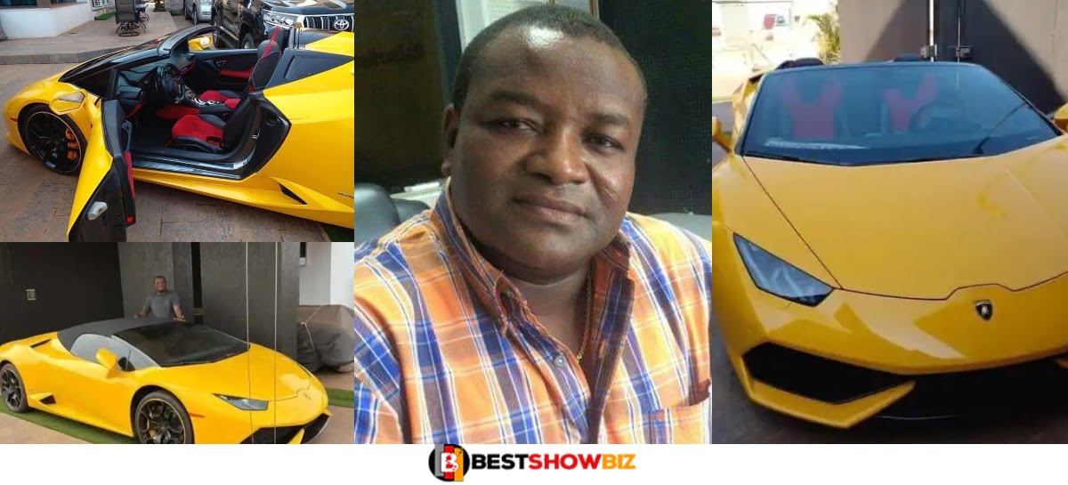 (Video) Hassan Ayariga displays his brand new Lamborghini on the streets of Accra