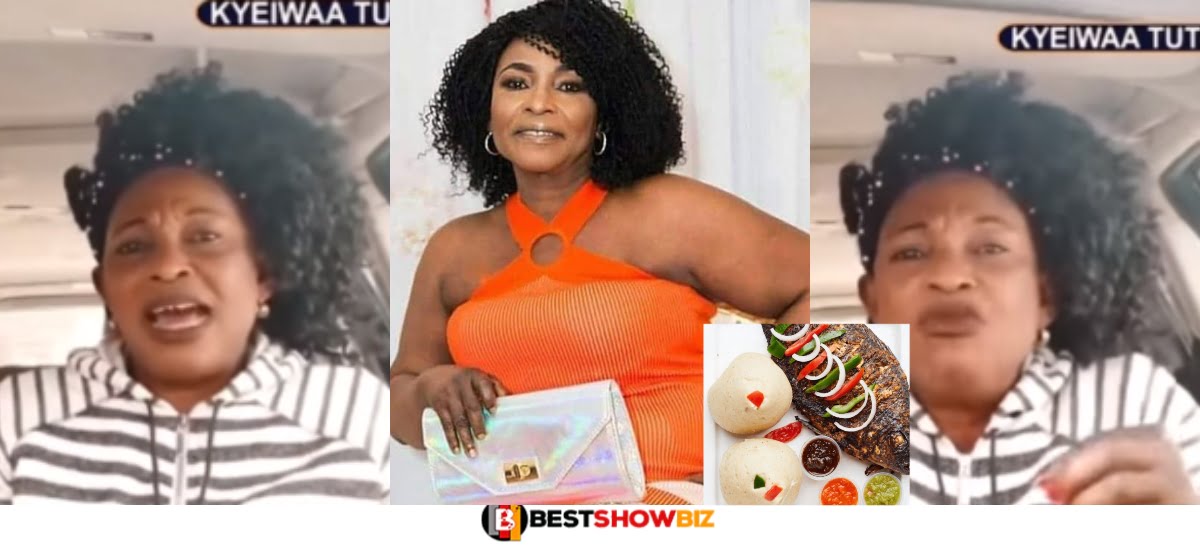 I Sell Banku In USA and It Is Better Than Acting In Ghana- Actress Kyeiwaa Speaks (Video)