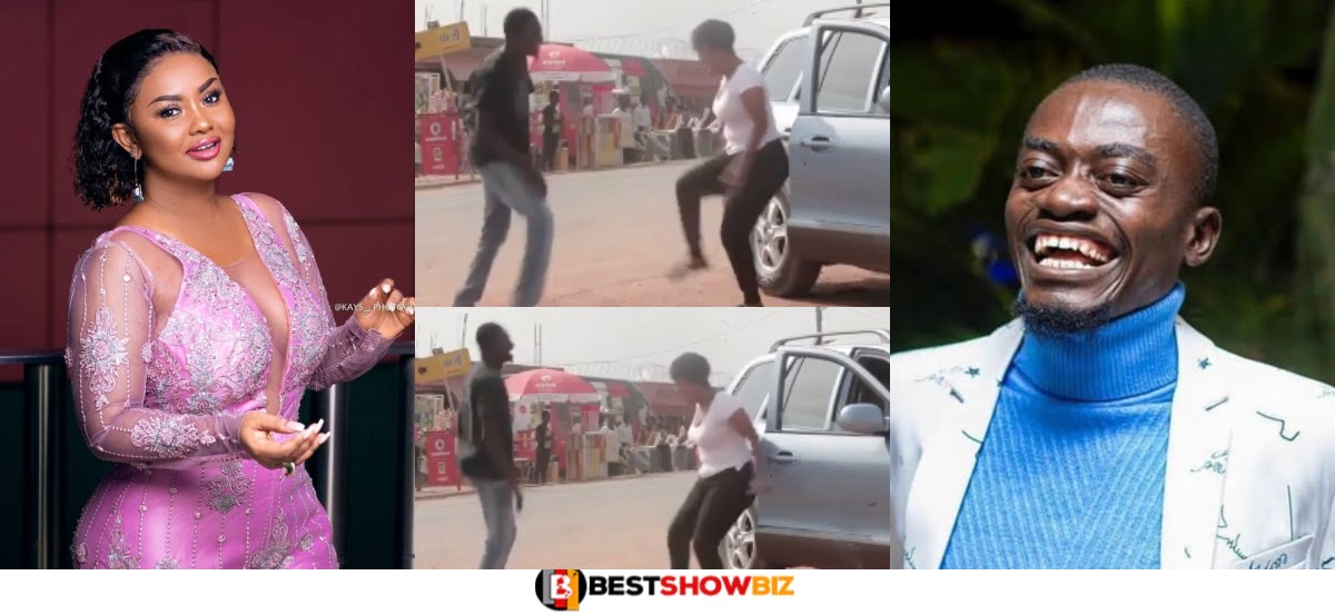 Lil Win and McBrown spotted playing 'ampe' on the streets in new video