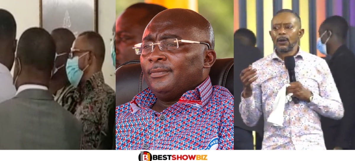 Moment Prophet Owusu Bempah Snubbed Bawumia At Thanksgiving Service (Video)