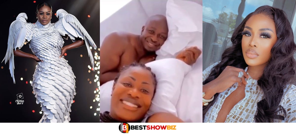 Nana Akua Addo finally marries her baby daddy Norman in a private ceremony (Photos)