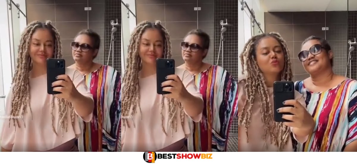 New Video of Nadia Buari and Her Mother Dancing to Electrify Netizens Surfaces