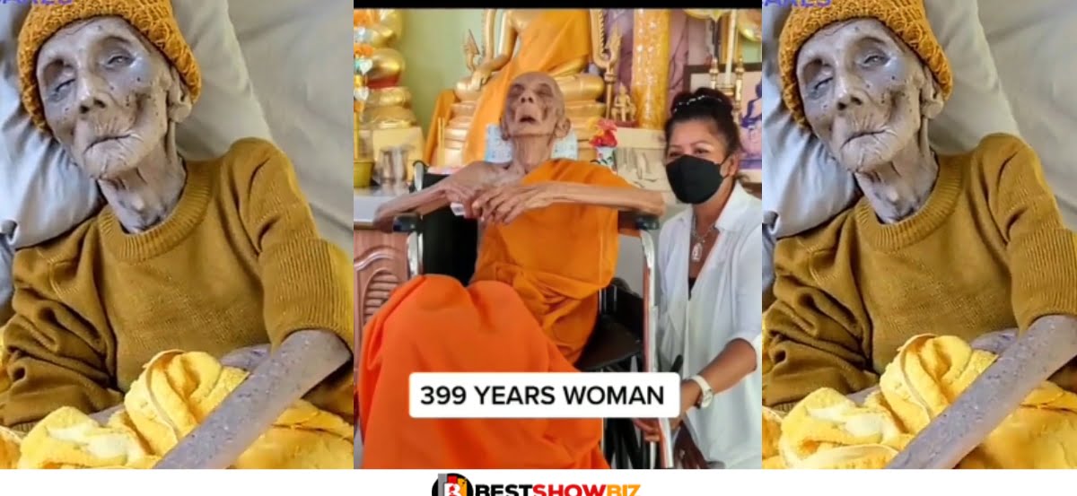 Rare video of the oldest person in the world who is 399 years old Pops Up