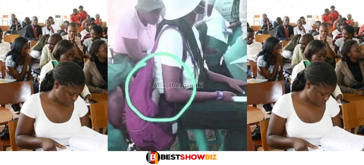 See What Was Seen In The Bag Of This Female University Student