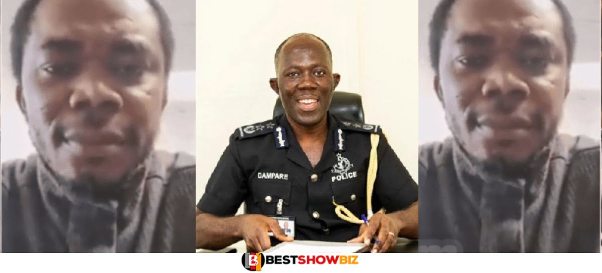 (Video) IGP Dampare Chase After Spiritualist Who Said His Head Should Be Cut Off If Black Stars Qualify For World Cup