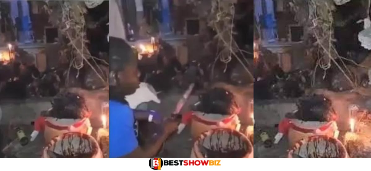 Video Of A Popular Pastor Receiving Powers From A Juju Man So That His Church Will Boom Surfaces (Video)
