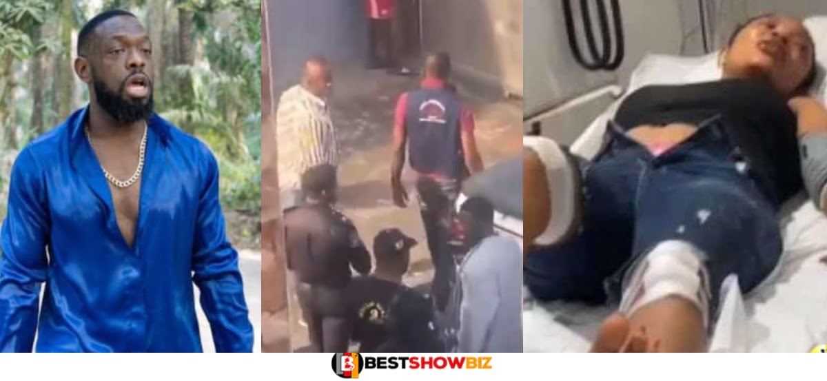 Video: Singer Timaya arrested for allegedly knocking down a lady with his car and running away,