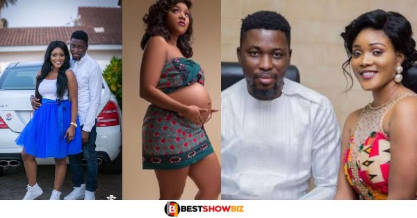 Good News; A Plus and his beautiful wife Akosua Vee welcomes a new child
