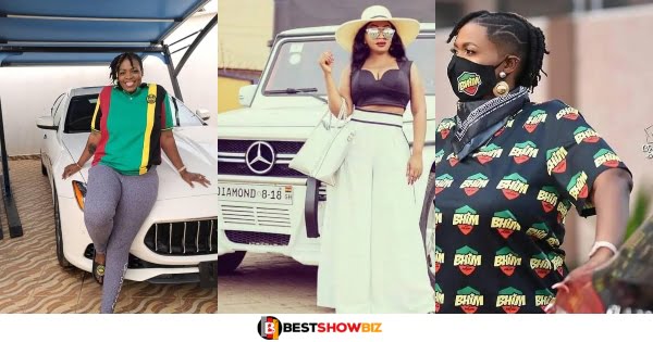 "You are over 40 years but have no children, your fake G wagon never moves"- Ayisha Modi tears Diamond Appiah apart (video)