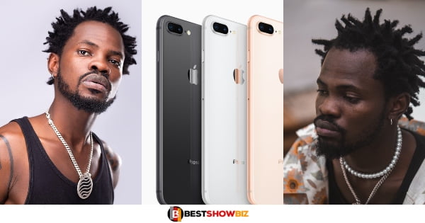 Fameye admits to taking the phone after he was accused of stealing iPhone 8