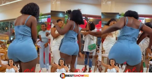 Hajia Bintu and Olivia Amaddy spotted dancing and shaking their goodies (video)