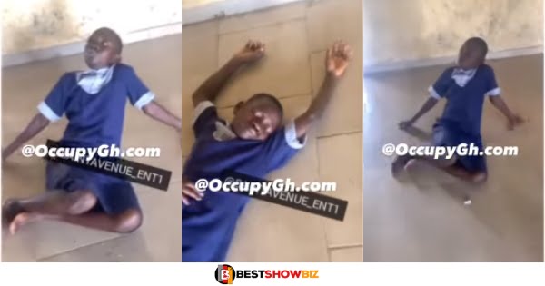 JHS 1 girl faints after she was caught stealing money to buy iPhone (video)