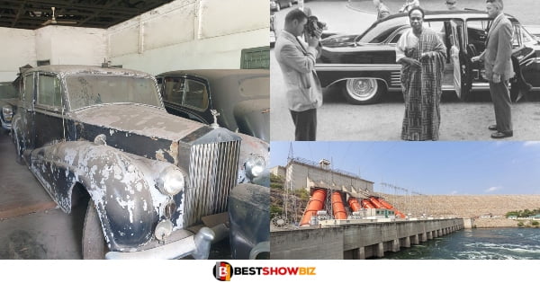 Oh Ghana; Dr. Kwame Nkrumah's Rolls Royce which he used to commission Akosombo Dam left to rot