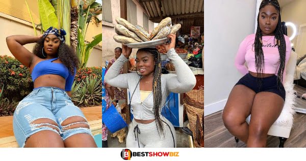 See more photos of the hardworking Instagram big girl who sells Salted Fish 'Koobi' at the market