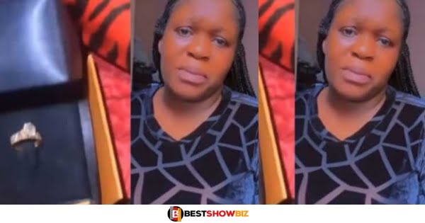 Lady cries after finding out her boyfriend of 4 years is planning to marry another woman abroad (video)