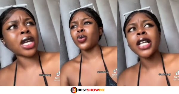 "I'm tired of my boyfriend he is not a man, he is too gentle and does not beat me"- Lady reveals (video)