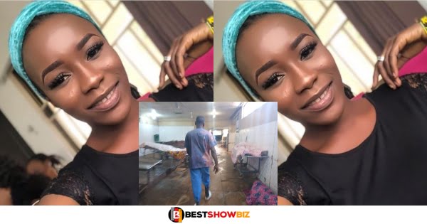 Beautiful lady who was pronounced dead by doctors woke up a few minutes before she was sent to the mortuary