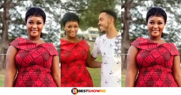 See the beautiful girlfriend of One of Afia Schwar's twins (video)
