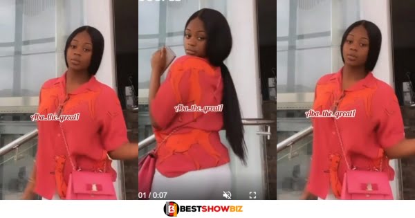 "She is now a big woman"- Netizens reacts to a video of ex-president Mahama's daughter dancing (video)