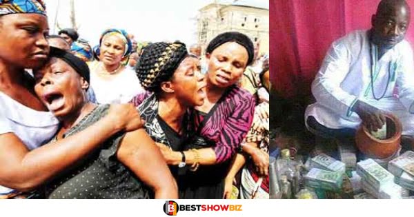 "You can't share my late husband's properties because we used our first child for rituals"- Widow tells family members