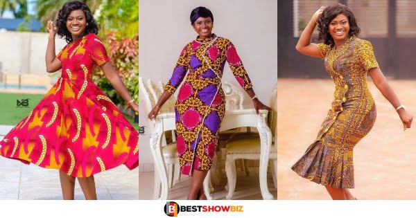 Martha Ankomah shows she is an epitome of beauty as she slays in African prints (photos)