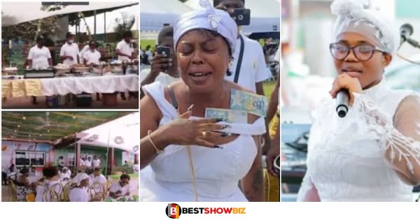 Funeral competition: Mzbel releases videos to prove her father's funeral was bigger than Afia Schwarzenegger's father's funeral